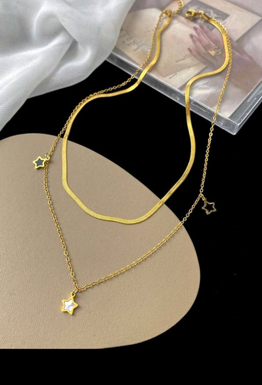 STAR LAYERED NECKLACE