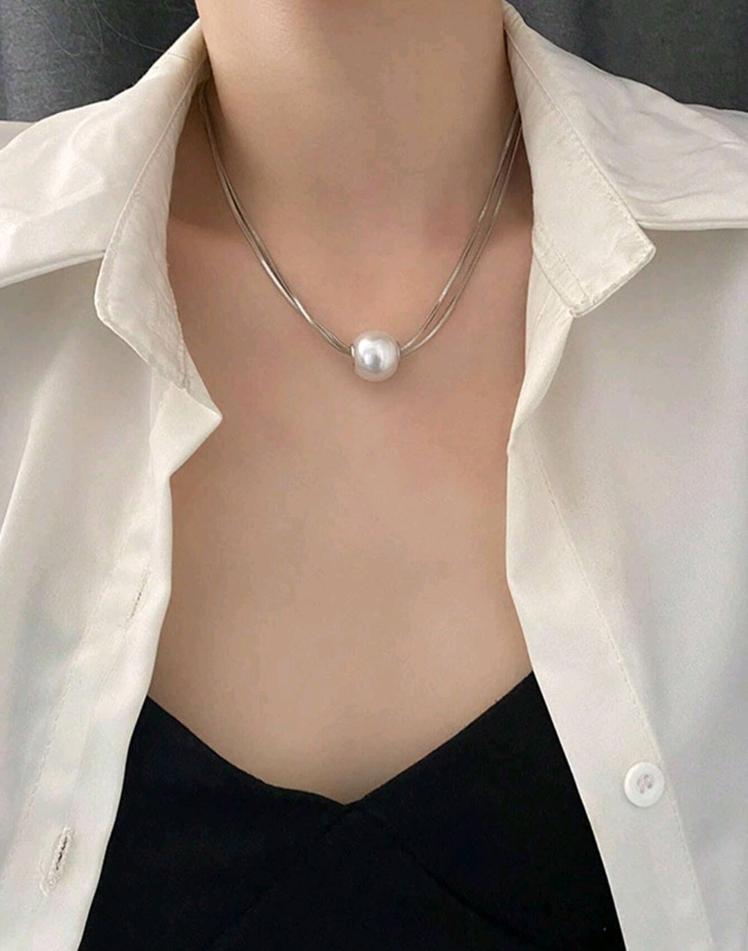 ELEGANT PEARL NECKLACE